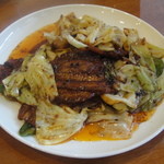 天鳳 - 豚肉のきゃべつの甘辛味噌炒め