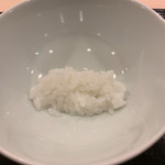 よし澤 - ご飯の第一段階 炊き上がり前