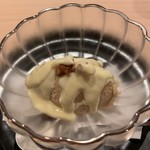 よし澤 - いちじくのアイスに4種のチーズのソース