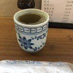 Tenkaku - お茶におしぼり。