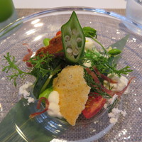 リストランテブレッツアディマーレ - 前菜　チーズと野菜の盛り合わせ