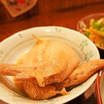 OKIRAKU - リッチなお通し手羽先♪