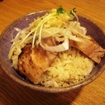 らーめん　HOME - 焼き豚丼。