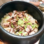 日本料理 晴山 - 福井の蛸の炊き込みご飯
