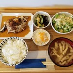 手作りスイーツ＆ランチ ユリノキ舎 - 今週のユリノキランチ(つくねハンバーグ)