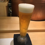 割烹 一楓 - 生ビール