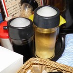 らーめんでぽっと - 調味料類