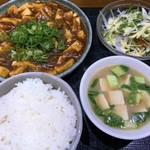 花鳥風月 - 料理写真:麻婆豆腐定食1,300円