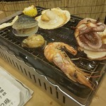 浜焼き酒場 海鮮ぼのぼ - 浜焼き 1,598円