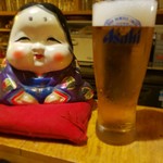 お多福 - おたふくとビール