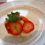 タカノフルーツパーラー - いちご付きのアンティパスト