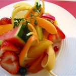 タカノフルーツパーラー - フルーツの盛り合わせ