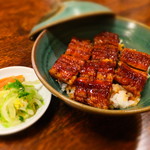 うなぎの新甫 - 小盛丼