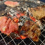 たまには焼肉 - ごちゃまぜ肉盛り