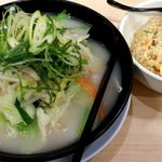 ラーメン　宝来 - 20190604野菜たっぷりチャンポン＆炒飯