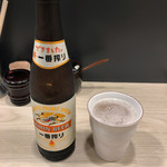はな火屋 - ビール（小瓶） 300円