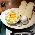 プロント - トーストセット：390円 (2019/5)