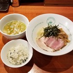 麺屋 六感堂 - 潮つけそば（夏季限定）＋チャコ飯