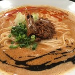 麺屋 愛心 - 海老寿久担々麺アップ