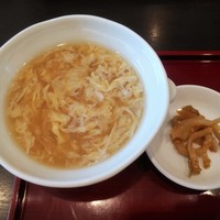 中国料理 かなめ - 炒飯ランチ　蛋花湯と搾菜絲