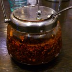 菜館Wong - お店にあるラー油