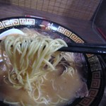 一蘭 - 麺の固さも普通でお願いしました。