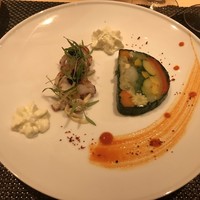 しまなみふれんち Murakami - 大三島産野菜のテリーヌ オマール海老 キャビア