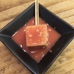 天龍 - 大好物の豆腐餻　これさえあれば永遠に酒飲んでいられます（笑）