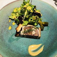 コントワール ミサゴ - ジビエのパテアンクルート　ヒグマ　鹿　鴨　フォアグラ　季節の野菜　マスタードソース