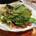 恵み家 - ほうれん草サラダ