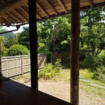 蔵庭 - 店内からの眺め