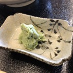 漁火 - ワサビ多めに貰いました（涙）