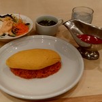 洋食キッチン シャトー - 【2019.6.5(水)】オムランチ(並盛)972円