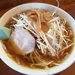 羅阿麺館 - ネギ醤油ラーメン