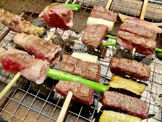 Wagyuugushi sumibiyaki ayumino - 牛串岡山
                        串焼き岡山
                        食事岡山