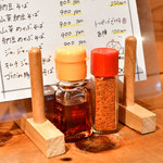 蕎麦cafe 伍 - 卓上