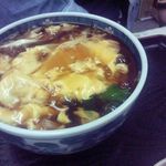 栄屋うどん店 - かき玉うどん