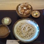 亀蔵 - おろしそばと小さなかき揚げ丼