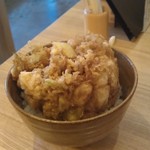 亀蔵 - 小さなかき揚げ丼