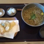 亀蔵 - エビ天ぷらそば