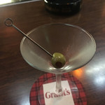 クライスラー - マティーニ、注がれる前のオリーブ