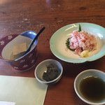 北海料理と旬の味 のむら - ここから ランチかに御膳3000円(税別)です。