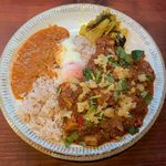 自家製カリーライス（玉子付）鯖 ¥1,100