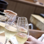 鮨旬美西川 - ☆Happy birthday☆シャンパーニュで乾杯♪