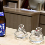 鮨旬美西川 - 友達が持ち込んだ日本酒