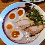 Noukou Nibo Shito Nkotsu Ramen Ishidateppei - てっぺいラーメン 煮卵