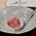 鮨旬美西川 - トマトの酢の物