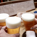 花いち - トリビーで乾杯〜♪