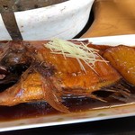 海産亭 - 金目鯛煮魚定食 1300円。