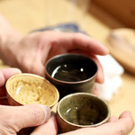 花いち - 熱燗で乾杯〜♪